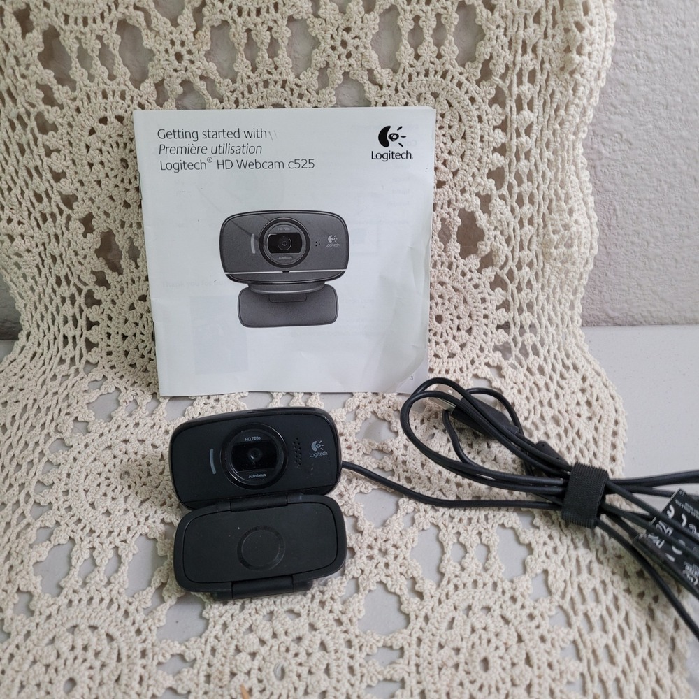 Logitech HD Webcam c525 Autofocus Video Calling Conferencing‎ Streaming